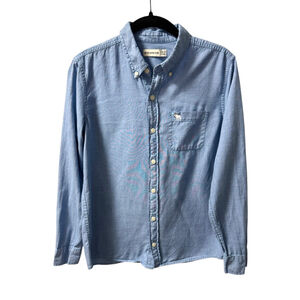 Abercrombie Blue Button Down Shirt